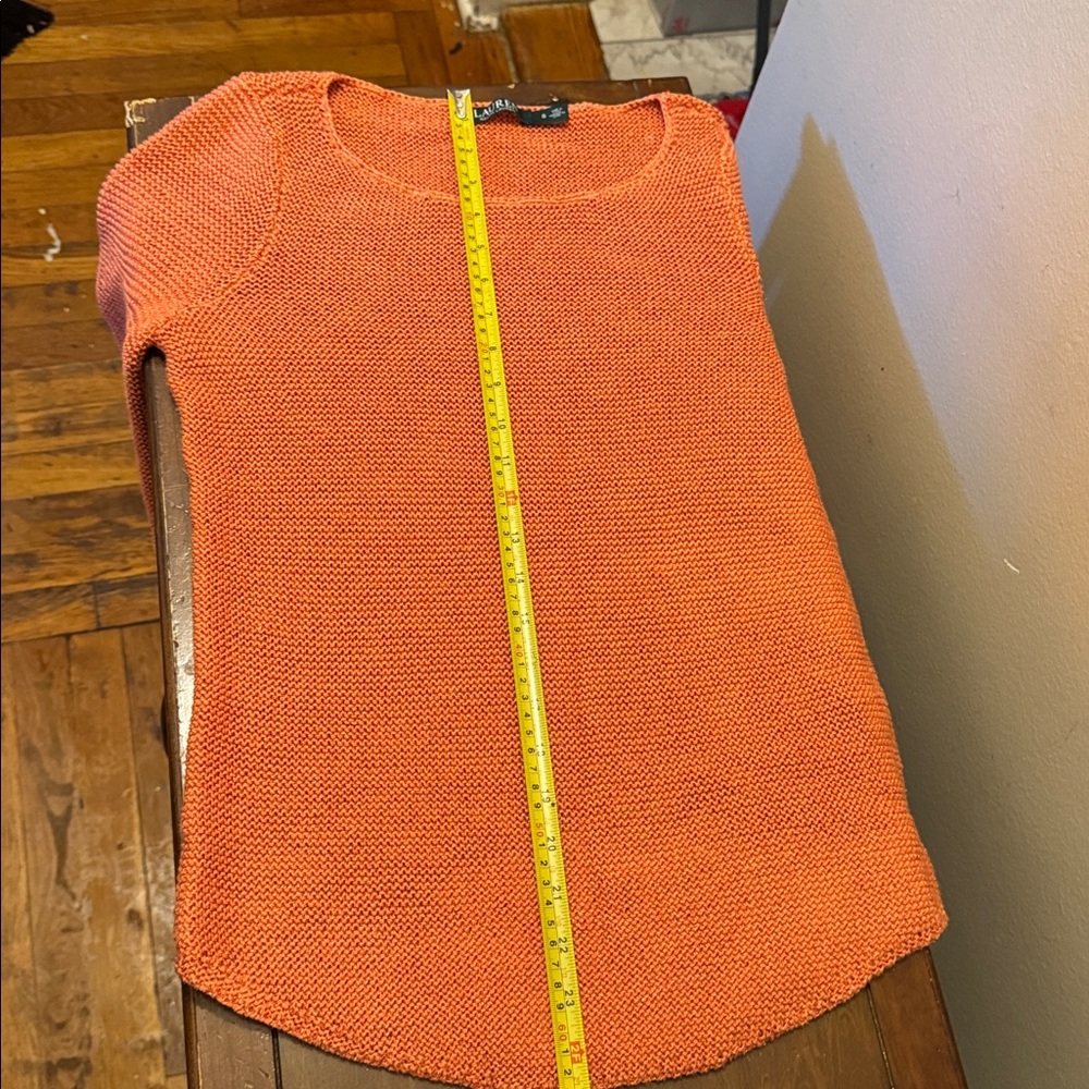 Rust Ralph Lauren knitted sweater - Picture 7 of 7